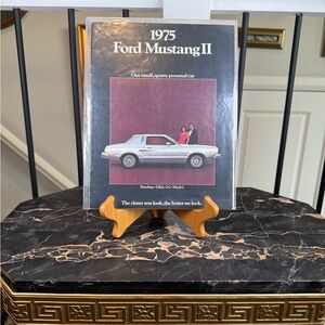 Vintage 1975 Ford Mustang II Brochure